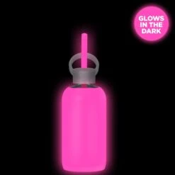 DEBBIE - LITTLE BOTTLE SIP KIT 500ML (16OZ) -Drinkware Shop bkr bottle sip kit glass silicone water bottle silicone straw straw cap 16oz debbie little bottle sip kit 500ml 16oz pkdebtb t16pb 0 35651337322667