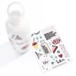 FROST LITTLE BOTTLE 500ML (16OZ) -Drinkware Shop bkr glass water bottle 16oz frost 500ml 16 oz wtfrspb s16ht 812746026349 33549151961259