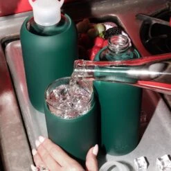 EVERLY SPIKED BIG BOTTLE 1L (32OZ) 11 EVERLY SPIKED BIG BOTTLE 1L (32OZ) -Drinkware Shop bkr glass water bottle 32oz spiked everly big bottle 1l 32 oz grevrpk s32ht 810095831836 34884878532779