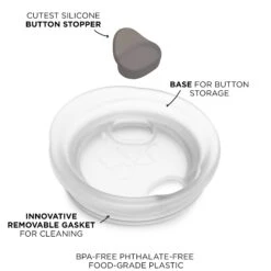 WEDNESDAY LITTLE CUP 355mL (12oz) -Drinkware Shop bkr insulated glass tumbler kit wednesday cup 355ml 12oz bkwdntb l12ht 810095831423 34381265109163