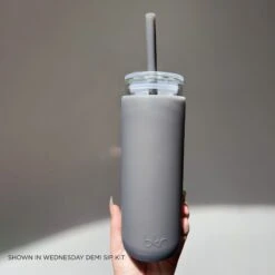 WEDNESDAY LITTLE CUP 355mL (12oz) -Drinkware Shop bkr insulated glass tumbler kit wednesday cup 355ml 12oz bkwdntb l12ht 810095831423 34381265764523