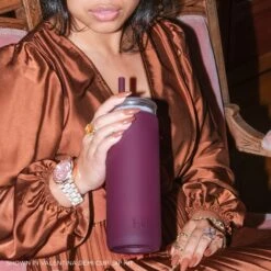 VALENTINA & A KISS ON EACH CHEEK - LITTLE CUP SIP KIT 355ML (12oz) -Drinkware Shop bkr insulated sip kit double wall glass silicone tumbler silicone straw 12oz valentina a kiss on each cheek little cup sip kit 355ml 12oz rdvkcpb l12pb 34776136745131