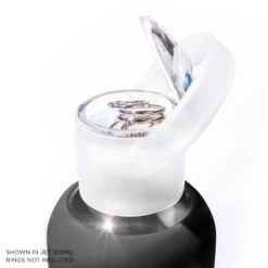 JET KEEP KIT LITTLE BOTTLE 500ML (16 OZ) 15 JET KEEP KIT LITTLE BOTTLE 500ML (16 OZ) -Drinkware Shop bkr keep kit compact glass water bottle 16oz jet keep kit 500ml 16 oz bkjkkpb g16pb 34010073301163