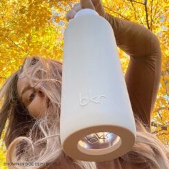 DOE - DEMI BOTTLE SIP KIT 650mL (22 OZ) -Drinkware Shop bkr sip kit silicone straw cap glass water bottle 22oz doe demi bottle sip kit 650ml 22 oz tndskpb t22pb 34845953753259