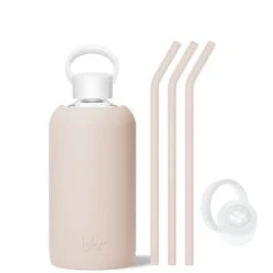 DOE - BIG BOTTLE SIP KIT 1L (32 OZ) -Drinkware Shop bkr sip kit silicone straw cap glass water bottle 32oz doe big bottle sip kit 1l 32 oz tndskpb t32pb 34994252742827