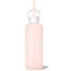 PARIS & THE COTTON CANDY - DEMI BOTTLE SIP KIT 650ML (22 OZ) -Drinkware Shop bkr sip kit silicone straw cap glass water bottle 32oz paris cotton candy demi bottle sip kit 650ml 22 oz mxpcctb t22pb 35462480593067