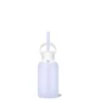 DREAM & THE SOCIALITE VIOLETS - TEENY BOTTLE SIP KIT 250ML (8 OZ) -Drinkware Shop bkr sip kit silicone straw cap glass water bottle 8oz dream the socialite violets teeny bottle sip kit 250ml 8 oz bldsstb t08pb 35005516873899
