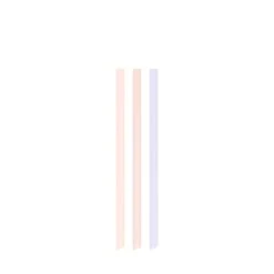 COTTON CANDY LITTLE CUP STRAWS 355mL (12oz) SET OF THREE