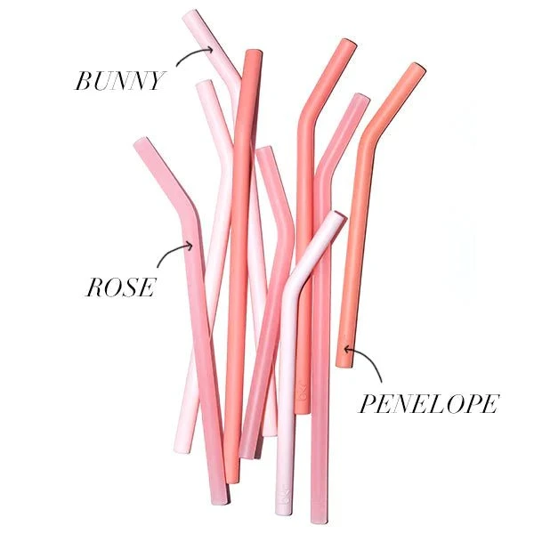 FAIRYTALE PINKS LITTLE BOTTLE STRAWS 500ML (16 OZ) SET OF THREE 4 FAIRYTALE PINKS LITTLE BOTTLE STRAWS 500ML (16 OZ) SET OF THREE - Image 2