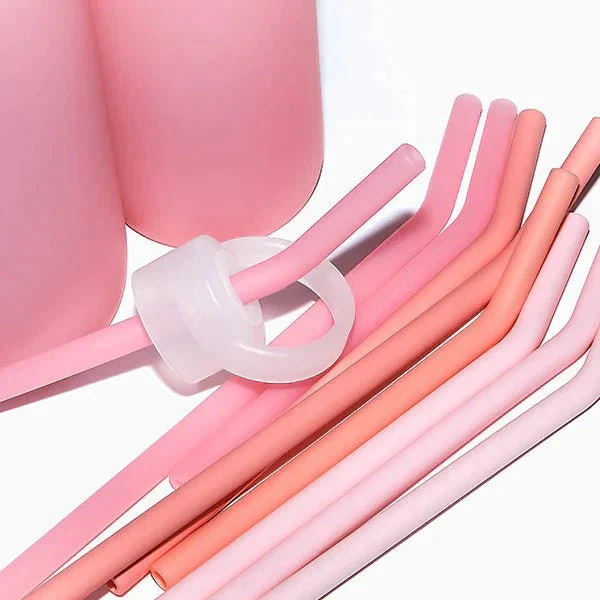 FAIRYTALE PINKS LITTLE BOTTLE STRAWS 500ML (16 OZ) SET OF THREE 7 FAIRYTALE PINKS LITTLE BOTTLE STRAWS 500ML (16 OZ) SET OF THREE - Image 5